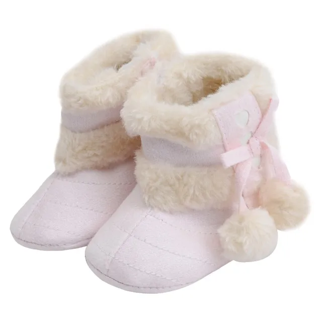 Buy Newborn Boots Girl Beautiful Flowers Plus Velvet