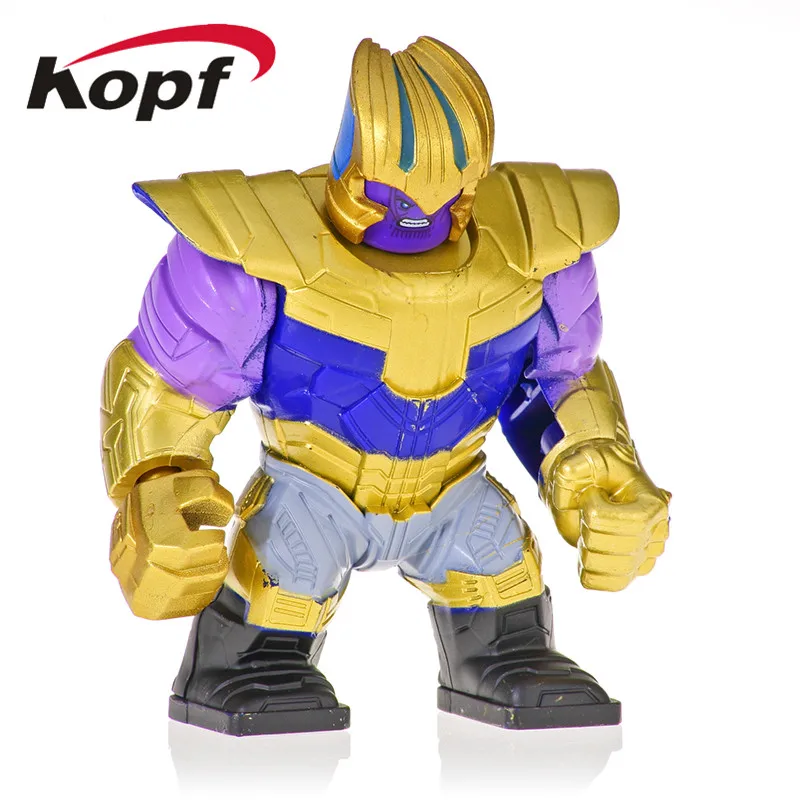 

20pcs Building Blocks Bricks Super Heroes Big Size Thanos Hulkbuster Venom Aleskse FiguresToys For Kids PG2057