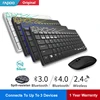 Rapoo 8000M Multi-mode Silent Wireless Keyboard Mouse Combo Switch Between Bluetooth & 2.4G Connect 3 Devices For Computer/Phone ► Photo 1/6