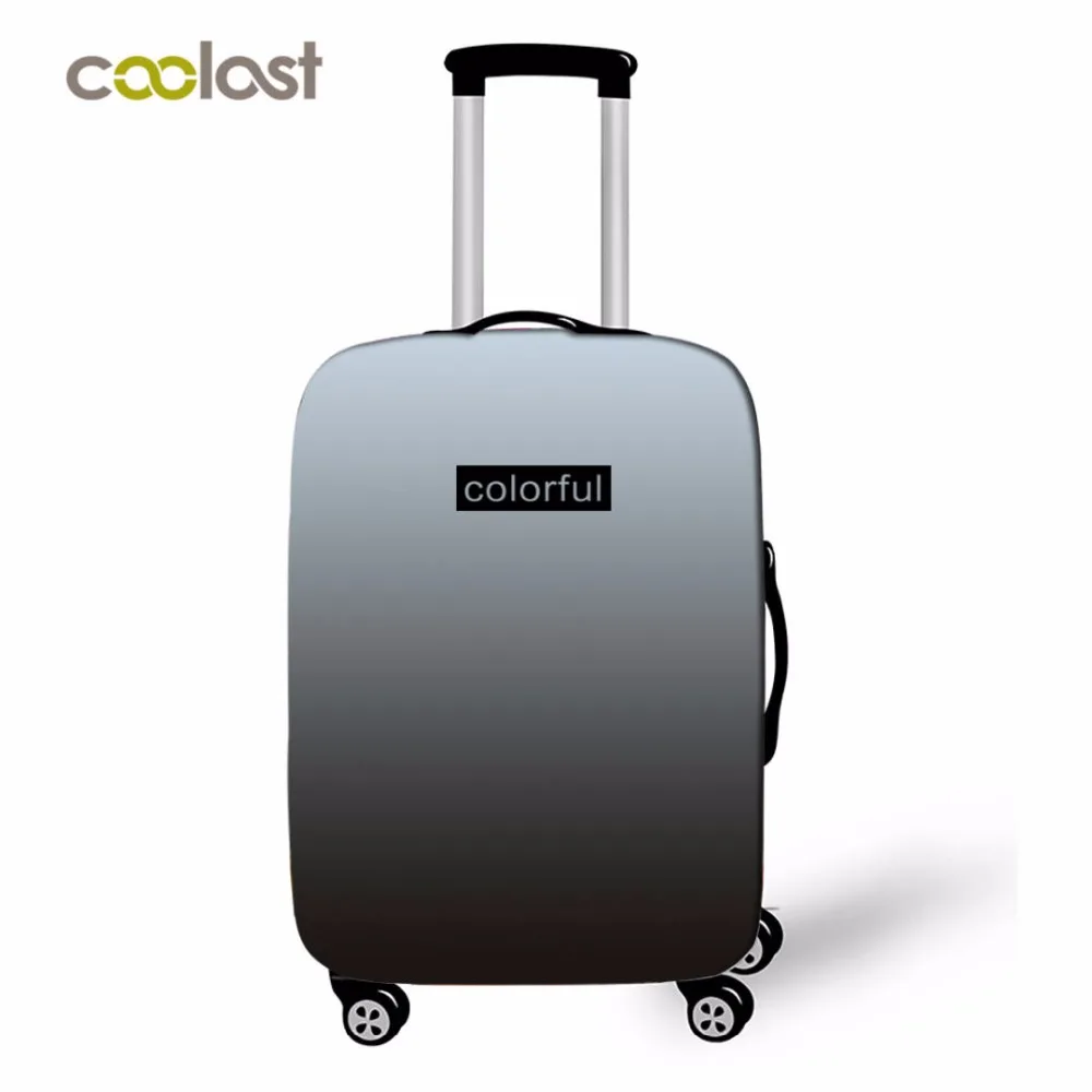 

Gradient Man And Lady Travel Bag Cover Dust-proof Suitcase Protective Cover Luggage Case Protector Portable Travel Accessories
