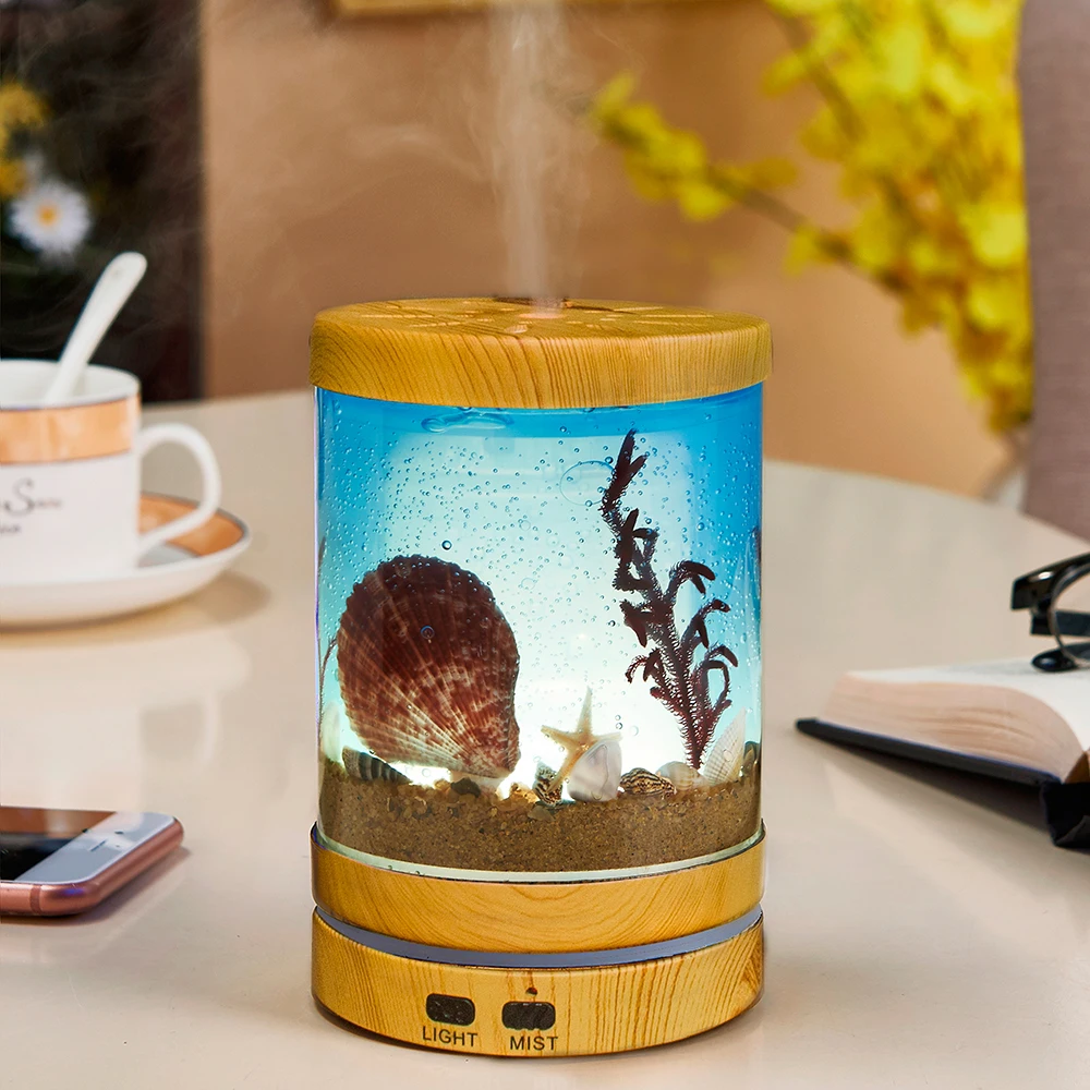 

GIAHOL Ultrasonic Air Humidifier Aroma Humidifier Air Purifier with LED Light Humidifier for Portable Diffuser Mist Maker Fogger