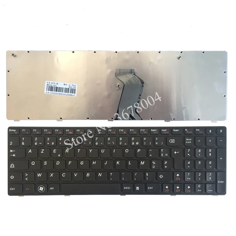 

NEW FR Keyboard for LENOVO Ideapad G575 G570 Z560 Z560A Z560G Z565 G570AH G570G G575AC G575AL G575GL French laptop keyboard