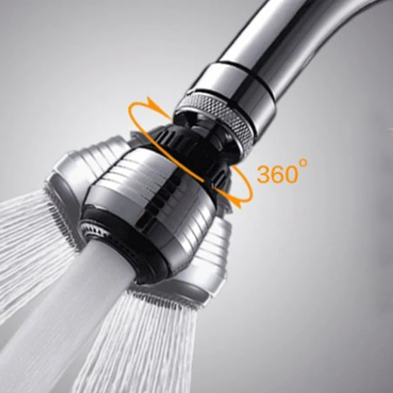 360 Rotate Kitchen Faucet Adapter Spray Water Purifier Saving Tap Head