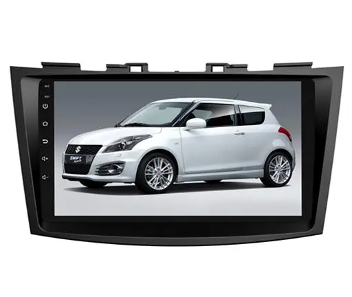 9 дюймов Android 8,1 шесть ядер PX6 автомобильный без DVD gps навигационный плеер для Suzuki Swift 2008- головное устройство с рамкой