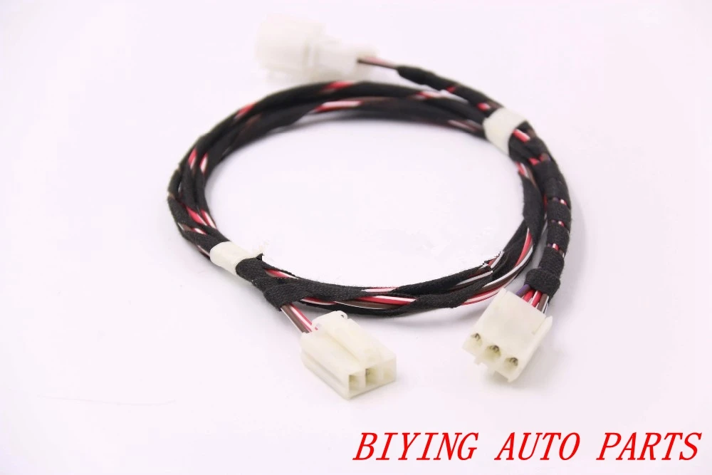 Для VW Tiguan задний 12 В подлокотник коробка зарядное устройство розетка установить кабель в пучке
