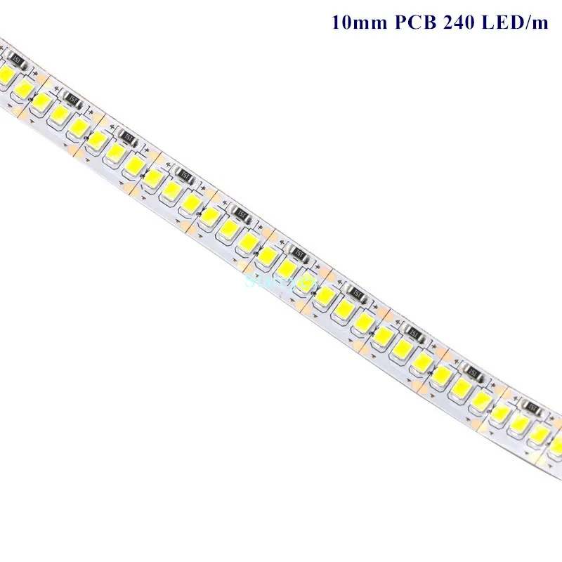 10 шт. 5 м SMD 2835 120 240 светодиодный/м DC12V Светодиодная лента IP20 не водонепроницаемая гибкая лента светодиодный светильник потолочный светильник ing