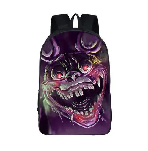 Рюкзак Five Nights At Freddys для подростков Bonnie Fazbear Foxy Freddy Chica школьный рюкзак для мальчиков и девочек школьные сумки рюкзаки детские сумки - Цвет: photo color
