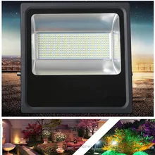 1-10 шт Refletor светодиодный свет потока 150 W 200 W 300 W 500 W 1200 W черный водонепроницаемый IP65 прожектор наружного освещения