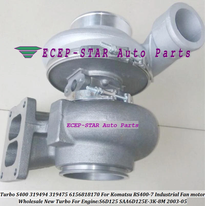 Turbo S400 319494 319475 6156818170 For Komatsu RS400-7 Industrial Fan motor (2)