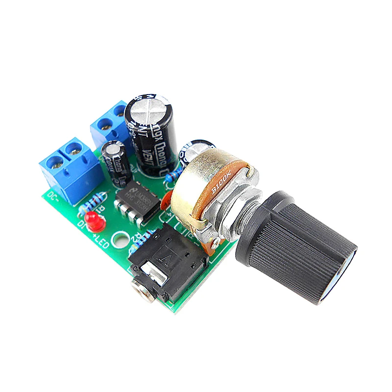Aiyima Mini LM386 Mono Amplifiers Audio Board Amplificador