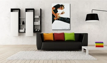 

music art images of handmade wall hanging oil painting on cavas china cheap price high quality rolled with tube MP037A