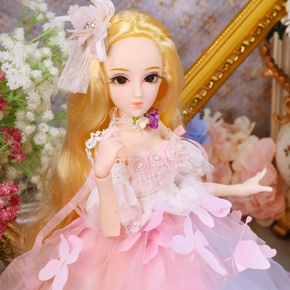 DQ bjd 45 см дневник королева 1/4 одежда обувь головной убор руки совместное тело