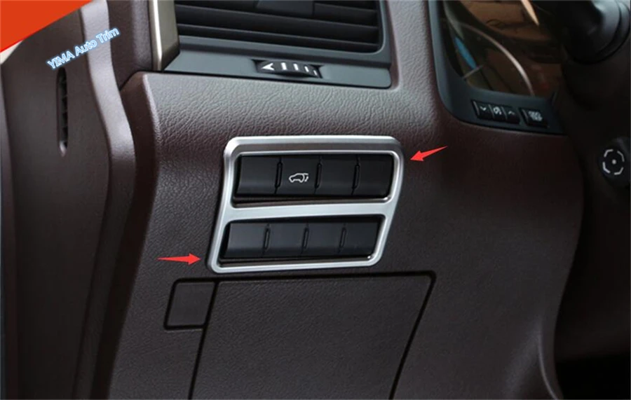 

For Lexus RX200t RX450h 2016 ABS Headlight Lamp Switch Button Cover Trim Modling Garnish 1pcs accessories