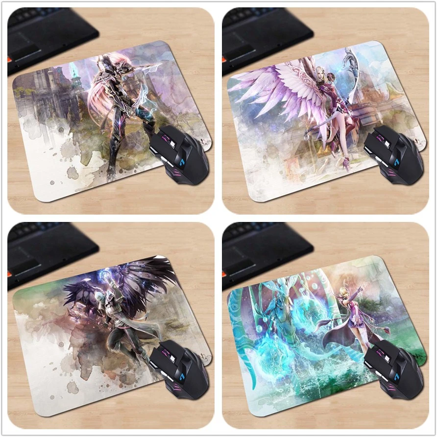 High Quality Customized Mouse Pad AION Mmorpg Artwork Video Game Characters Computer Notebook