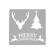 Милые формы для выпечки латте искусство День Рождения Печать Рождественская форма для торта Свадебная вечеринка кухонные приспособления для выпечки аксессуары