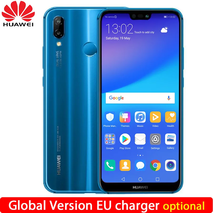 

Huawei P20 Lite Nova 3e Global Version Optional 4G 64G Mobile Phone Octa Core 5.84" 3000mAh 2280*1080P Dual Rear Camera