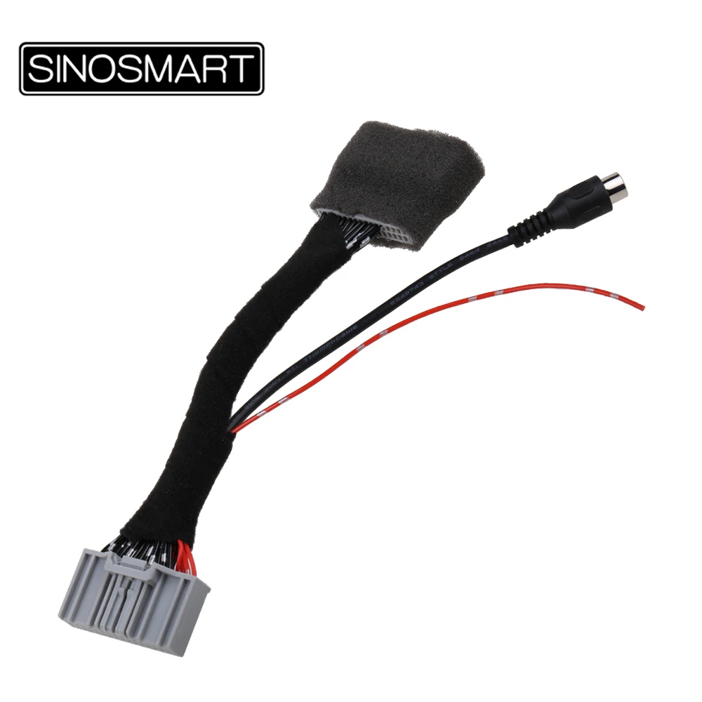 

SINOSMART C32D-C 32PINs Camera Connection Cable for Honda CRV CR-V 2017 5 inch/7 inch OEM Original Monitor Keep the Car Wiring