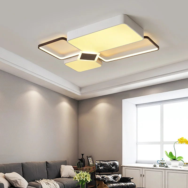 

Modern Ceiling Lights LED Lamp For Living Room Bedroom light Fixture surface mounted Rectangle Modern Ceiling Lamp for Childrens