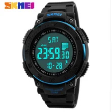 SKMEI Брендовые мужские спортивные часы 3D шагомер многофункциональные Relojes водонепроницаемые Relogio Masculino светодиодные цифровые наручные часы 1238
