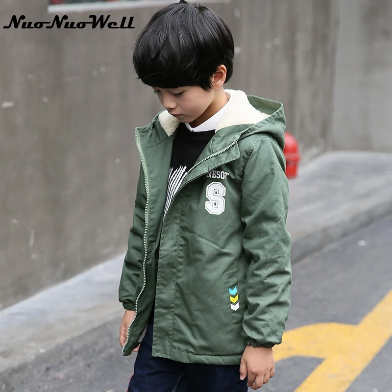 Nnw Epais D Hiver Enfants Vestes Adolescent Garcons De Neige Manteaux A Capuchon En Coton Tissu Enfants Survetement Coton Rembourre Bebe Garcons Habineige Aliexpress