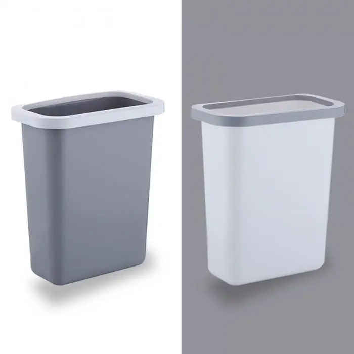 Многофункциональная подвесная мусорная корзина для мусора, мусорная корзина для домашнего кабинета, офисной кухни J2Y