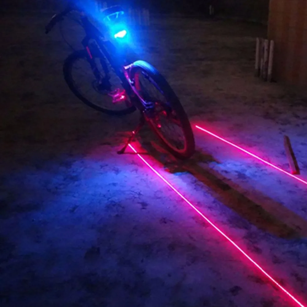 Perfect Cycling Lights Waterproof 5 LED 2 Lasers Safety Warning Light Flashing Mountain Bike Tail Light Safety Rear Lamp Tail Lamp 4 Perfect Cycling Lights Waterproof 5 LED 2 Lasers Safety Warning Light Flashing Mountain Bike Tail Light Safety Rear Lamp Tail Lamp 4