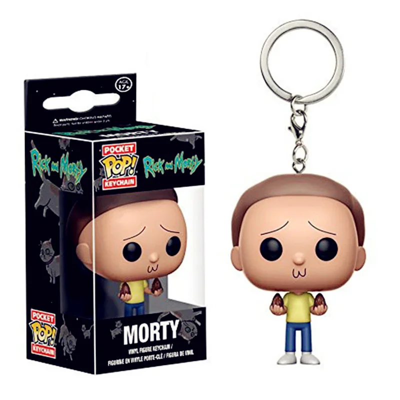 FUNKO POP популярный брелок Харри Поттер Игра престолов Ходячие мертвецы Ариэль Фигурки игрушки для детей Рождественский подарок с коробкой - Цвет: Сливовый