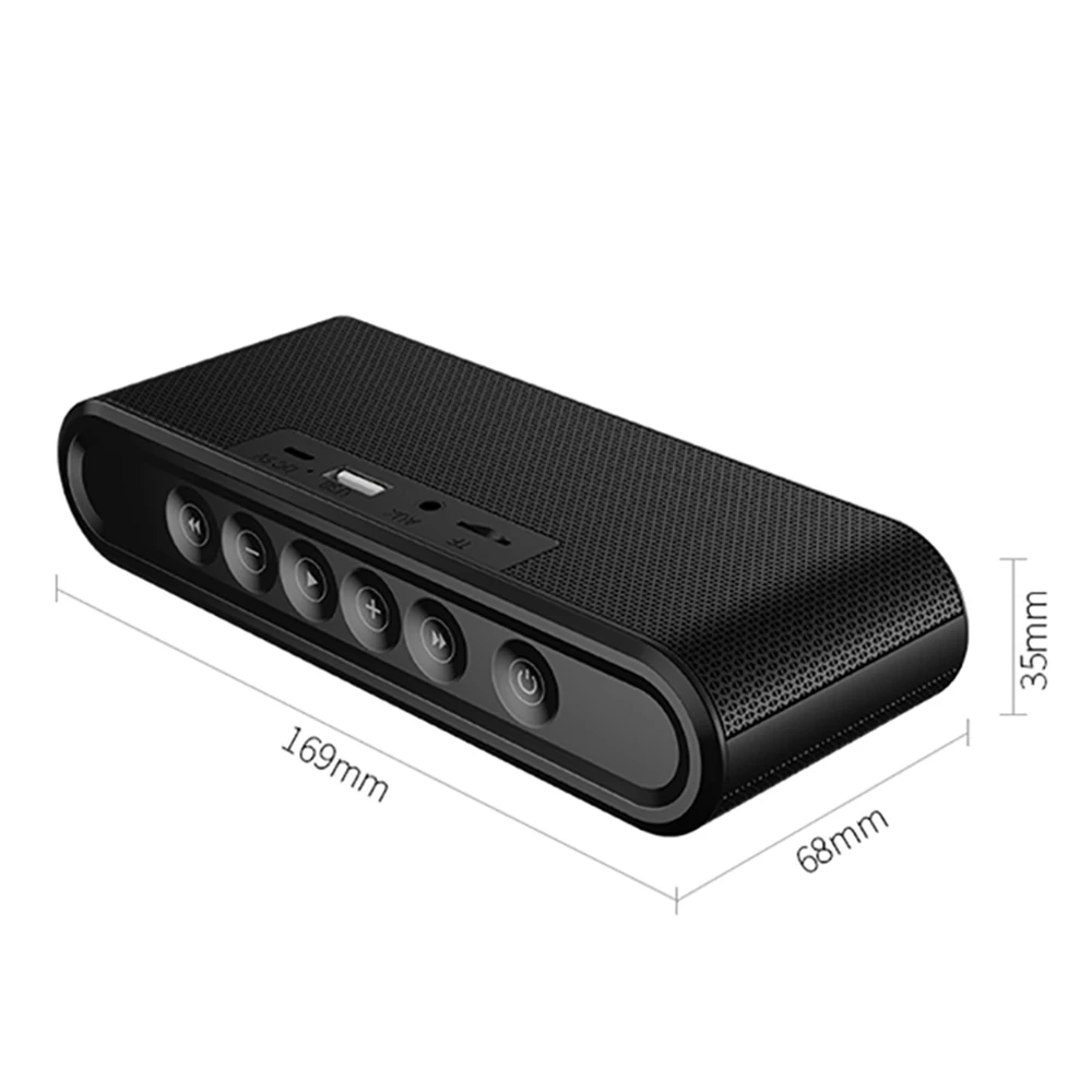 DOOLNNG X6Portable Беспроводной Bluetooth Динамик 8000 мА/ч Батарея Открытый Отдых стерео Бас s