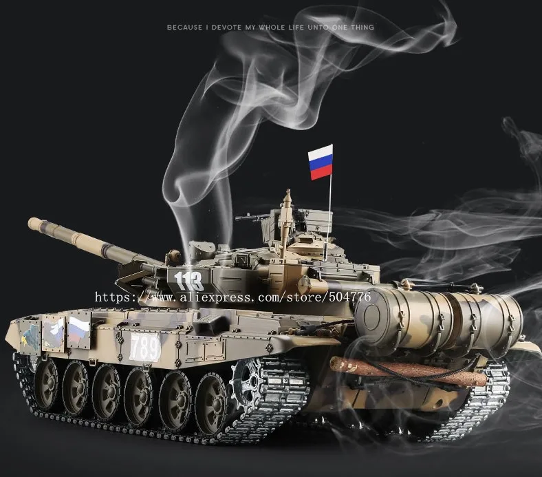 6 0 Edition с инфракрасными датчиками и боевой системы 1:16 T 90 русский битва