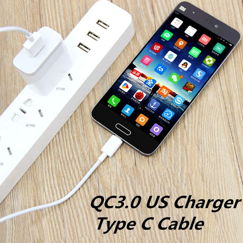 Original Xiaomi Fast Charger 27W QC 3.0 turbo Charge Adapter usb 3.1 Type C Cable for mi a3 9 se 9t pro max 3 Ridmi note 7 8 pro