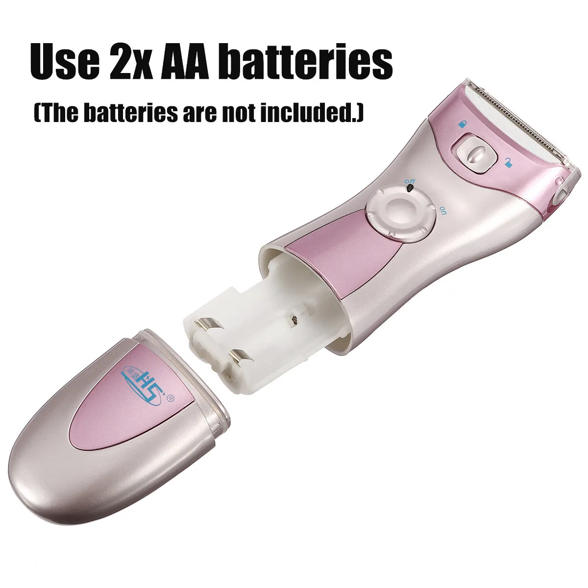 Lady Electric Wet Dry Cordless Shaver Women Trimmer Legs Bikini Hair Remover Epilator