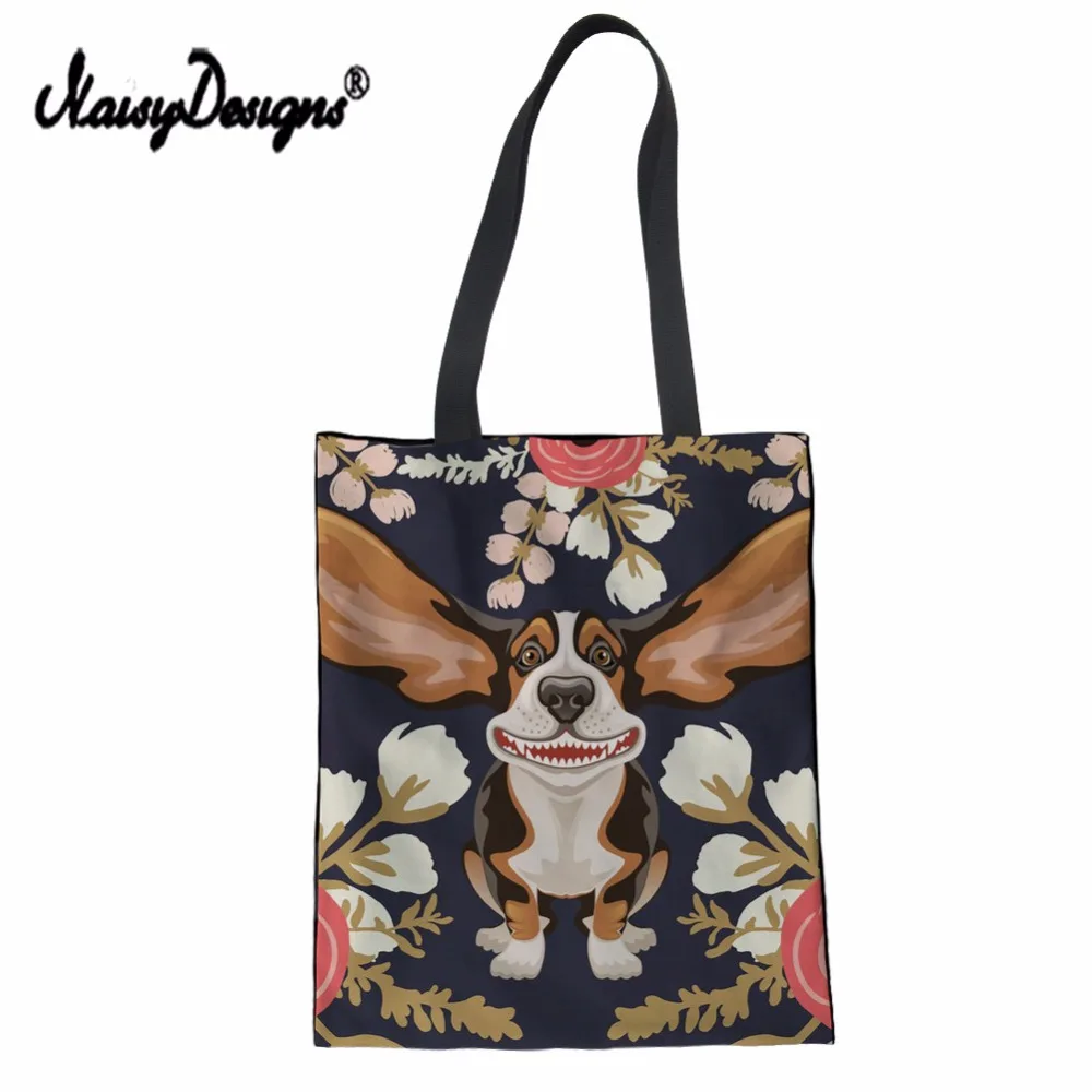 senhoras sacola floral magnólia impressão sacos de
