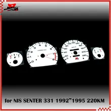 Traço liberação estoque el glow gauge para sentra tsuru b13 1.6l 1992 1995 fulgor luz verde 220 km 8000 rpm