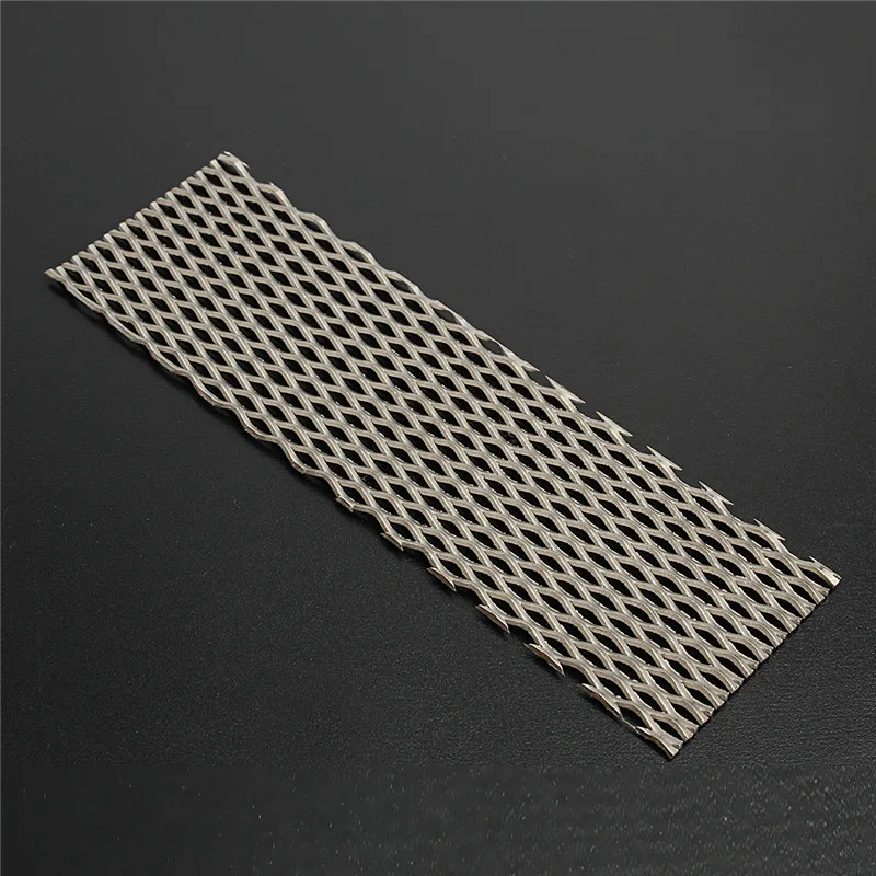 

50mm x 165mm Recycled Metal Titanium Mesh Sheet Electrode for Electrolysis