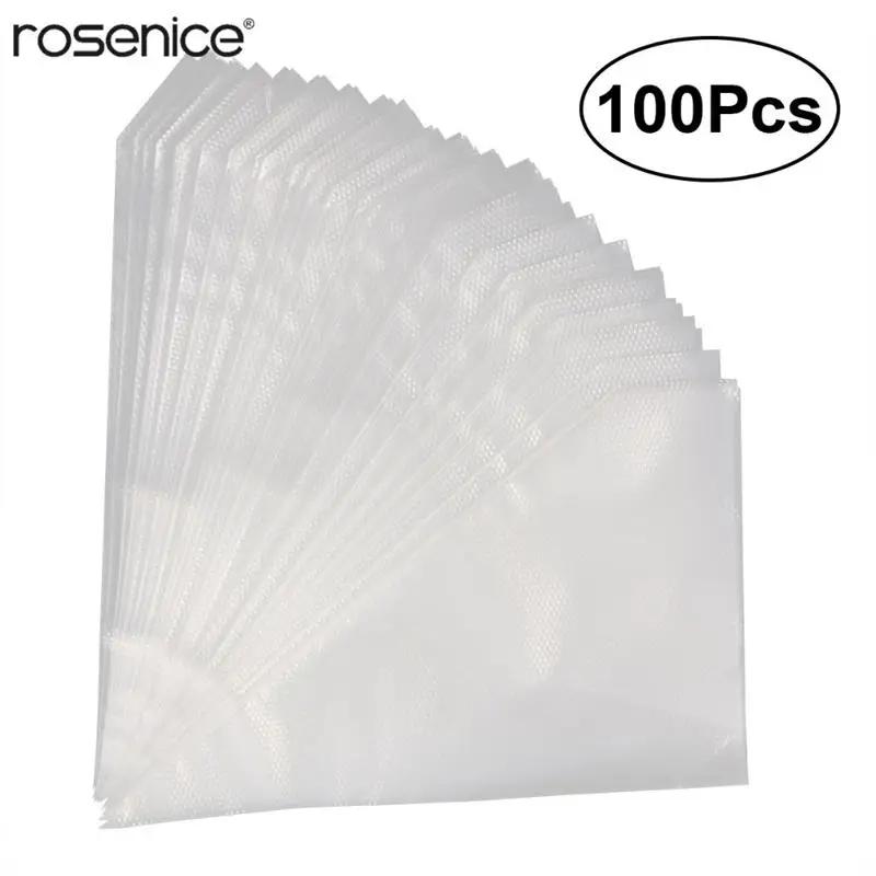 

100Pcs/Set Disposable Pastry Bag Piping Cake Pastry Cupcake Icing Cream DIY Decorating Bags Bakeware Cookie Cutter Baking Tool