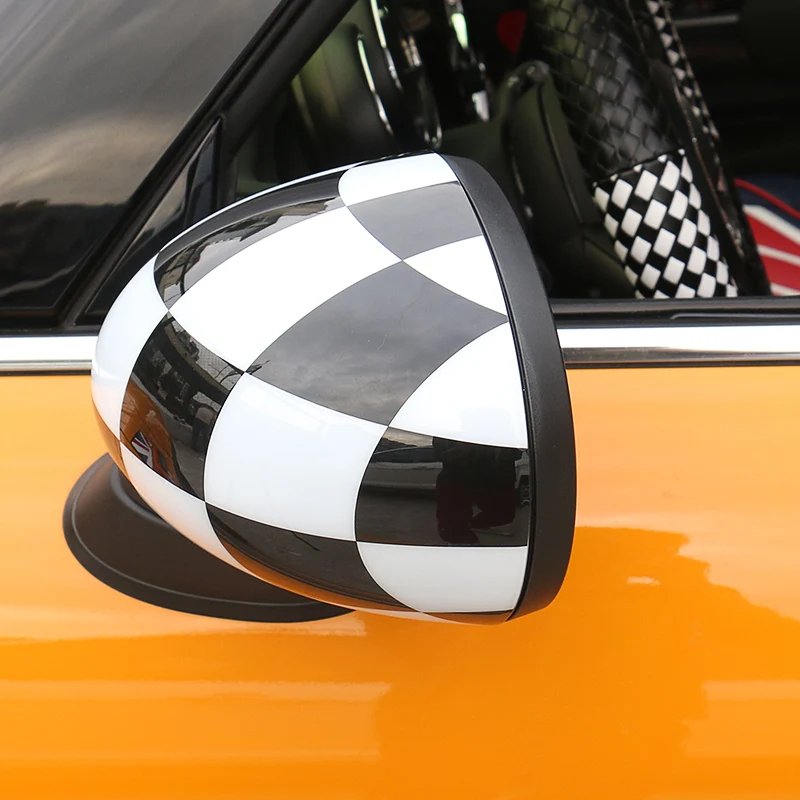 Украшение для зеркала заднего вида автомобиля защитная оболочка Обложка Mini Cooper