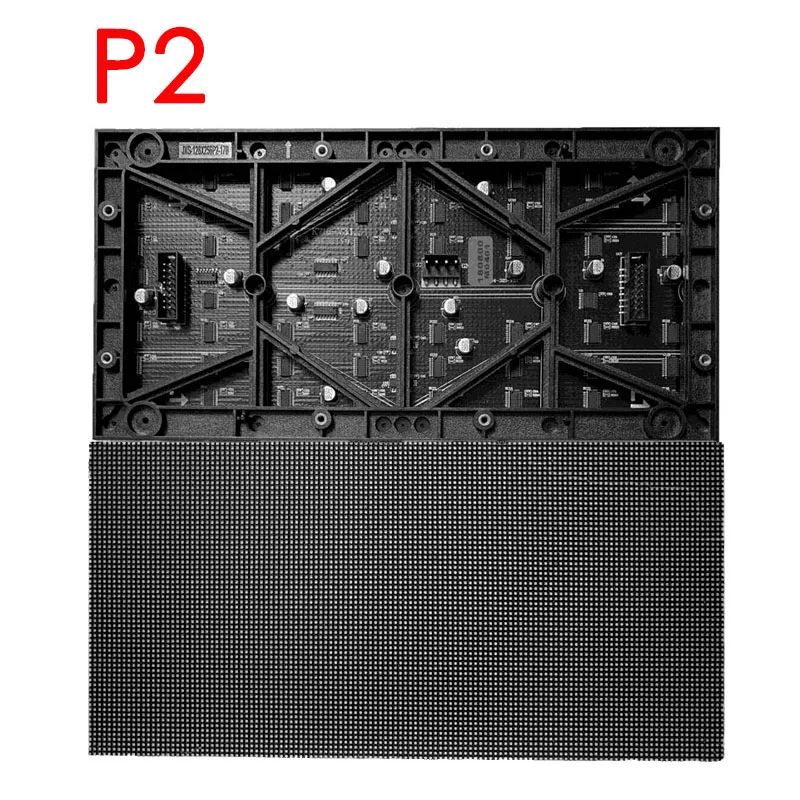 Высокое разрешение 256x128 точек matix P2 внутренний светодиодный дисплей модуль мм RGB