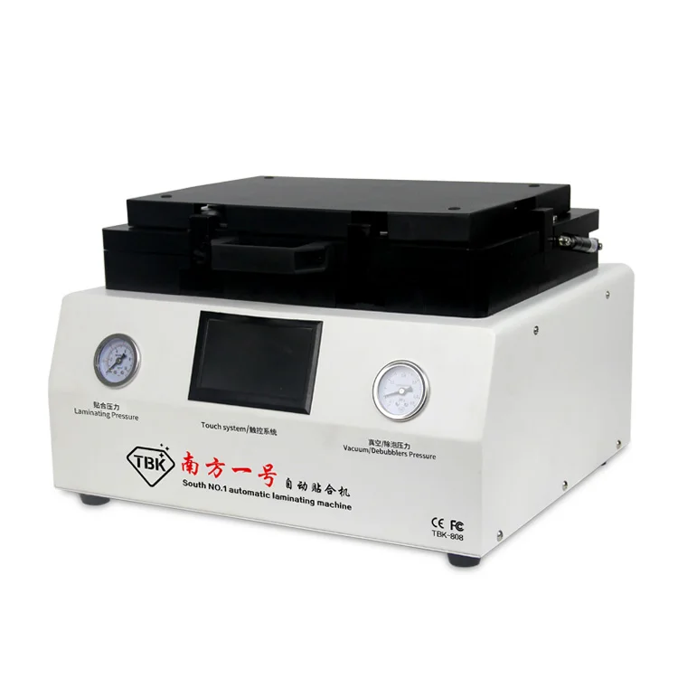 TBK-808 OCA вакуумный ламинатор автоматическая машина для удаления пузырьков с автоматической блокировкой газа на Ремонт сенсорного ЖК-экрана