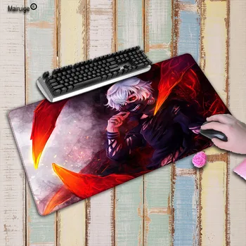 

Mairuige Tokyo Ghoul ken kaneki Anime mousepad L XL Super grande large Mouse pad gaming keyboard mat computer tablet mouse pa