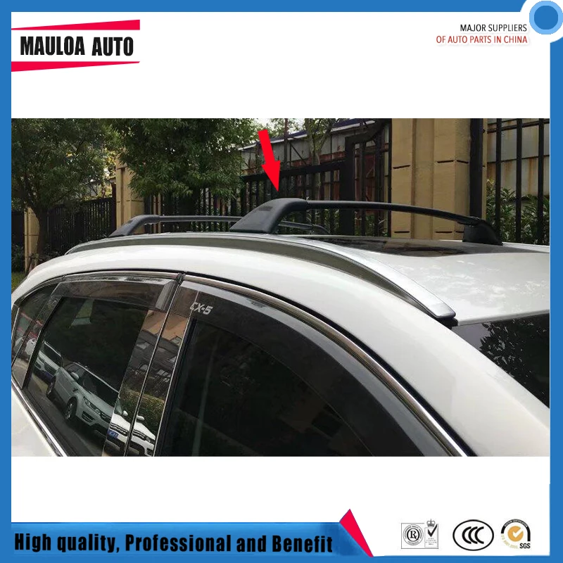 سبائك الألومنيوم المسمار تثبيت حامل سقفي السكك الحديدية عبر شريط لمازدا CX-5 CX5 2017 2018 17 18