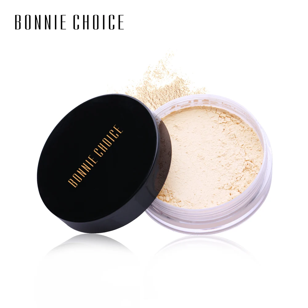

BONNIE CHOICE 3 Colors Loose Powder Long Lasting Oil Control Brighten Finish Powder Waterproof Face Cosmetic Makeup Powder