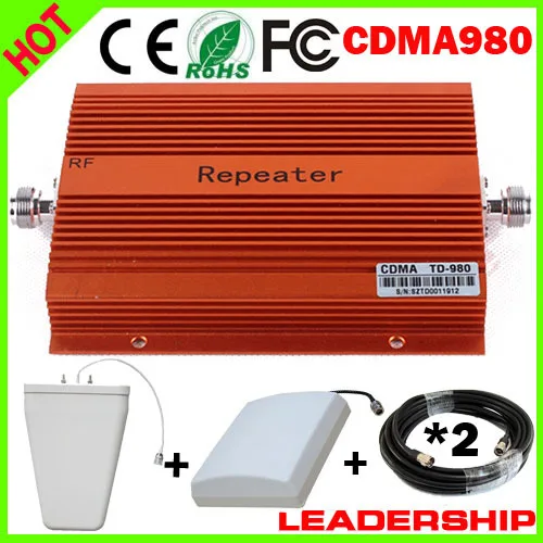 

500m2 Office use Wholesale Free shipping CDMA980 850MHZ CDMA repeater CDMA mobile phone signal booster 850mhz cell phone booster