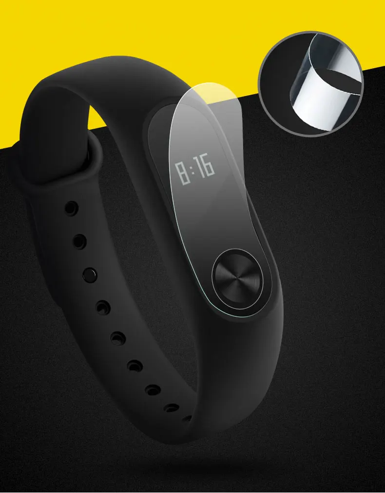 Пленка для Xiaomi mi Band 2 Защитная пленка для экрана HD ультра тонкая для Xiao mi Band 2 ремешок браслет умный браслет аксессуары