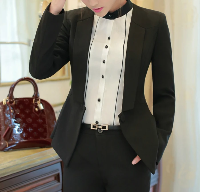 Black office overwear 124