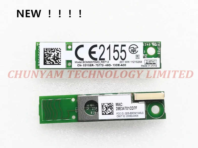 Kefu CN-03YX8R 3YX8R Беспроводной 380 Bluetooth 4,0 модуль для Dell E5410 E5510 E5420 E5520 E5430 E5530 M6700 M4700 M6600