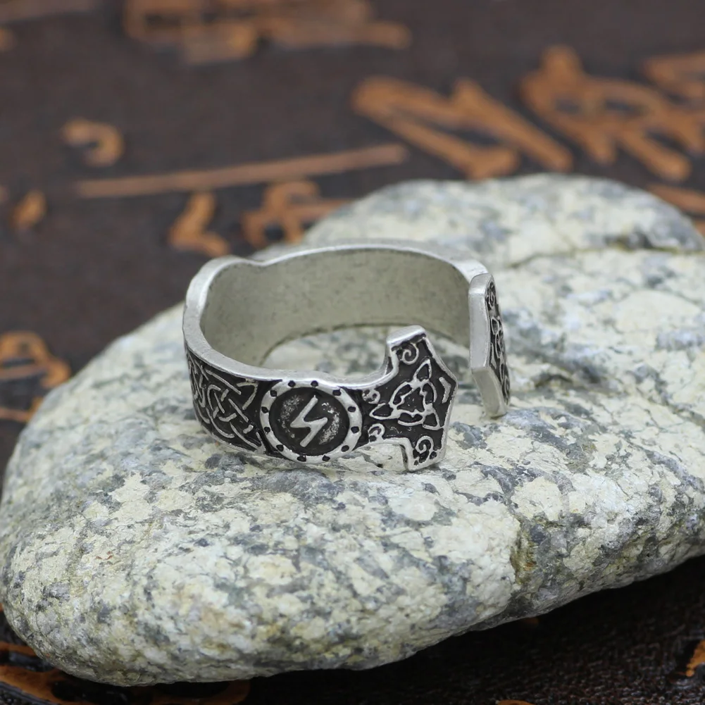 Мужские Регулируемые кольца в виде руны|ring adjustable|ring gothicadjustable ring |
