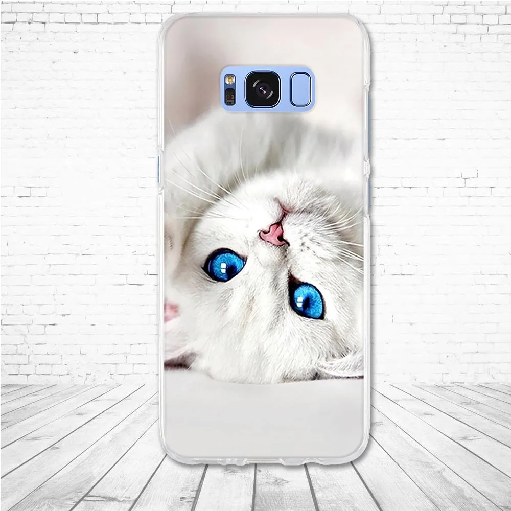 Мягкий силиконовый чехол накладка для Samsung Galaxy S8 G955F G950F чехлы S 8 с