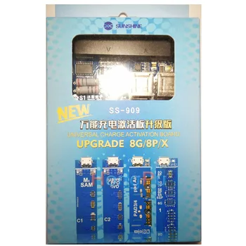 

SS-909 Universal Mobile Phone Charging Activation Board for Iphone X 8 8p 7 7pBattery Cable Test Activation for ipad for Samsung
