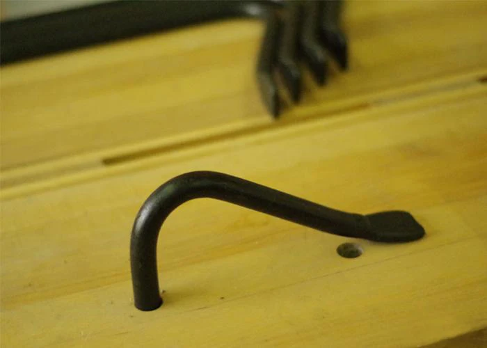 Steel Bench Hold Fast Clamp For Woodworking 19mm Hole 4pcs In