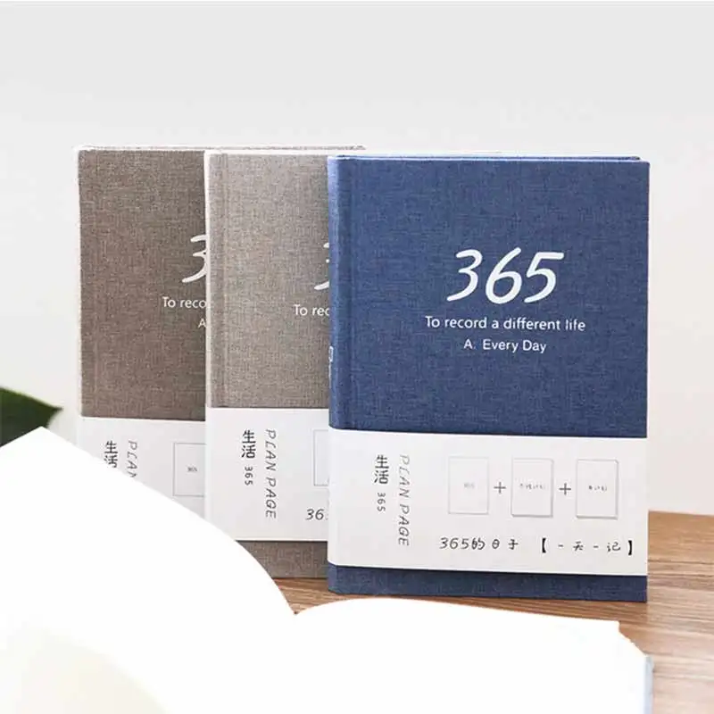 

Dumei 112Pag Notebook Diary Notepad Schedule 32k School Book Office Stationery Supplies Cloth Material Notepad Notebook